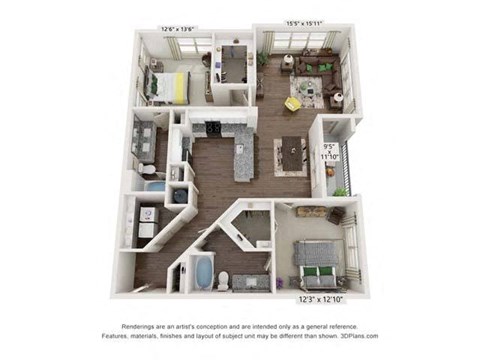 zip code for this 1 bedroom floor plan